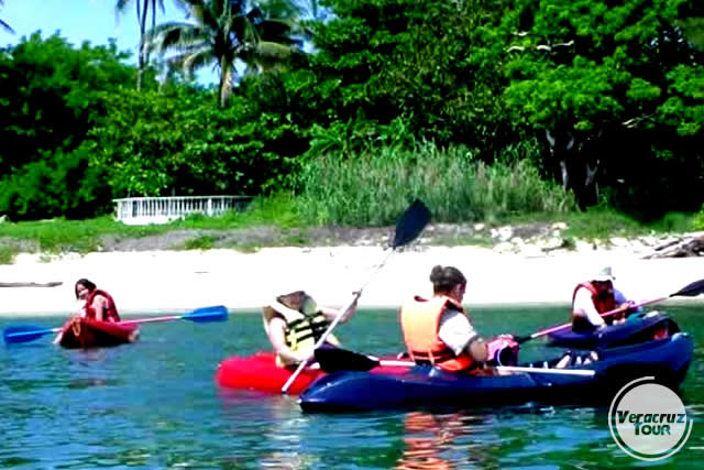 Kayak a La Isla De Sacrificios Saliendo de Veracruz o Boca del Río